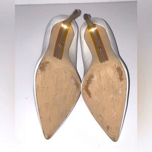 Sam Edelman Hazel Pumps (Bright white lea)